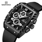 Naviforce NF 8025 Square Edition Men Watch With Official Warranty
