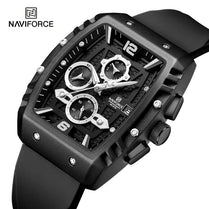 Naviforce NF 8025 Square Edition Men Watch With Official Warranty