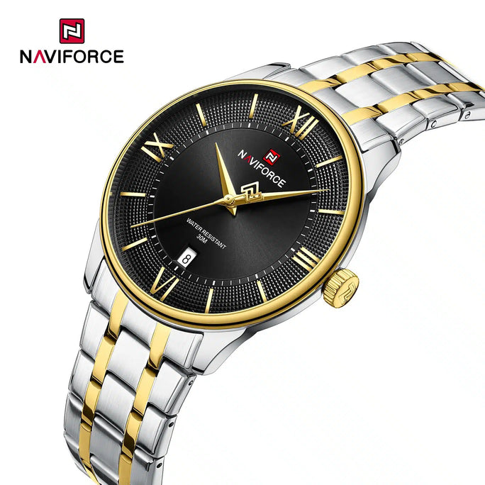 Naviforce NF 9272S Signature Formal Edition Men Watch With Official Warranty
