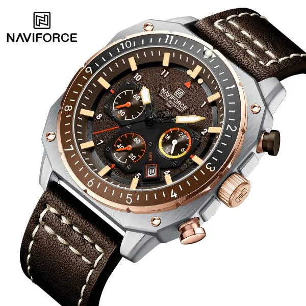Naviforce NF 8057 Striker Chrono Men Watch With Official Warranty
