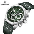 Naviforce NF8077 Expedition Leather Men's Watch with Official Warranty