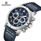 Naviforce NF8077 Expedition Leather Men's Watch with Official Warranty