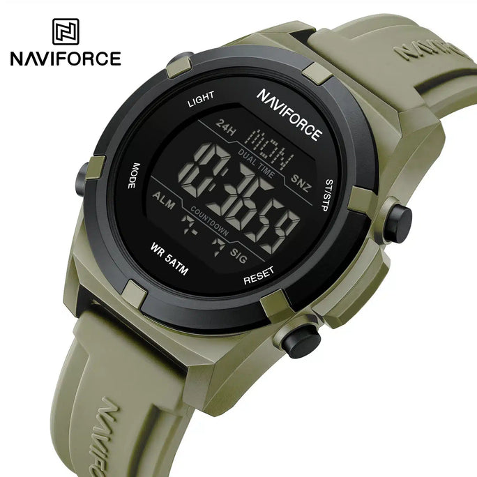 Naviforce NF 7127 Digital Strike Men Watch With Official Warranty