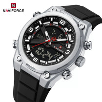 Naviforce NF 9265 Dual Master Men Watch With Official Warranty