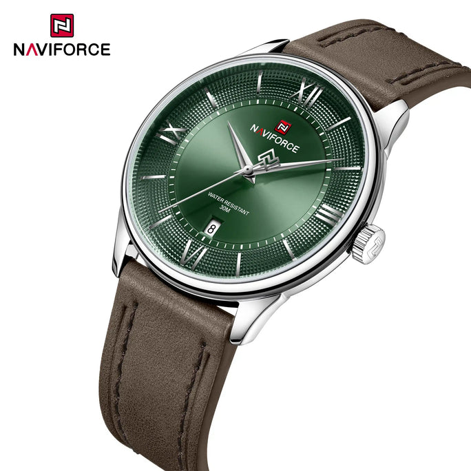 Naviforce NF 9272L Slim Date Edition Men Watch With Official Warranty