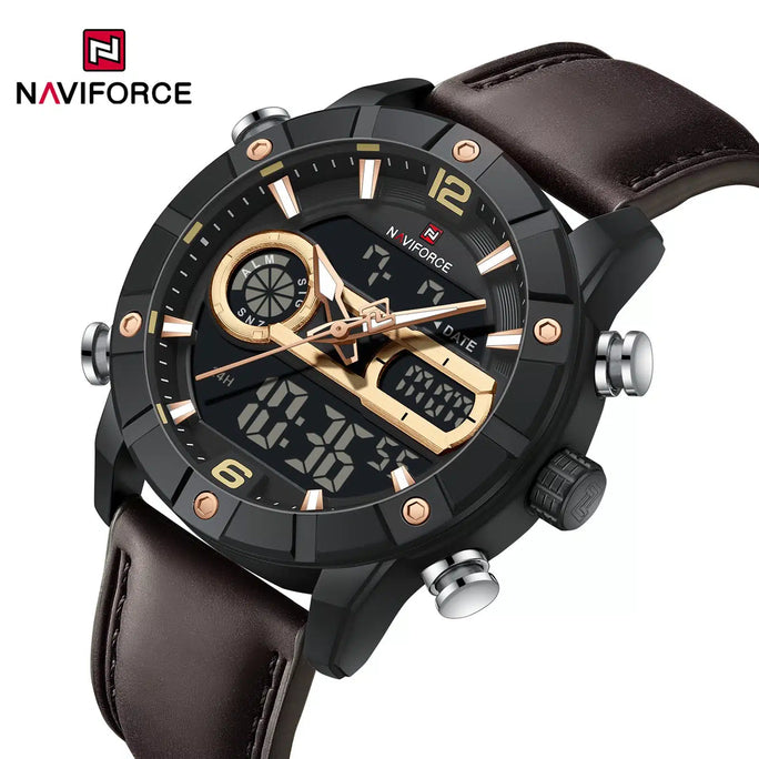 Naviforce NF 9263 CrossTime Edition Men Watch With Official Warranty