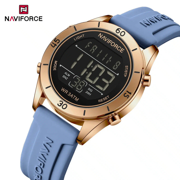 Naviforce NF5054 Eve Digital Women's Watch With Official Warranty