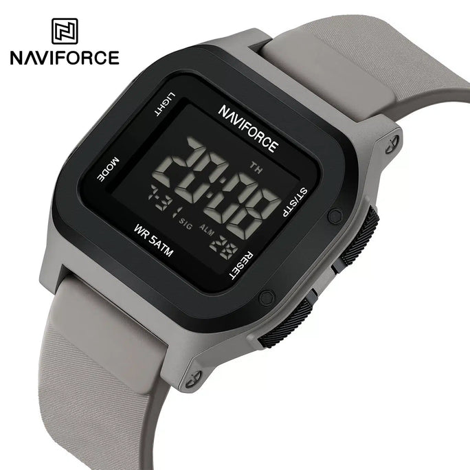 Naviforce NF 7137 Aura Digital Men Watch With Official Warranty
