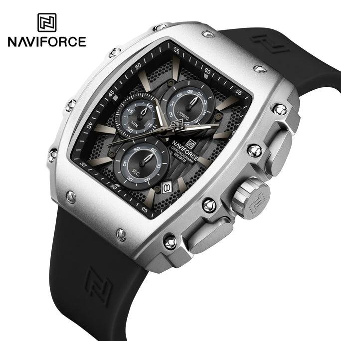 Naviforce NF 8070 ChronoEdge Men Watch With Official Warranty