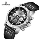 Naviforce NF8077 Expedition Leather Men's Watch with Official Warranty