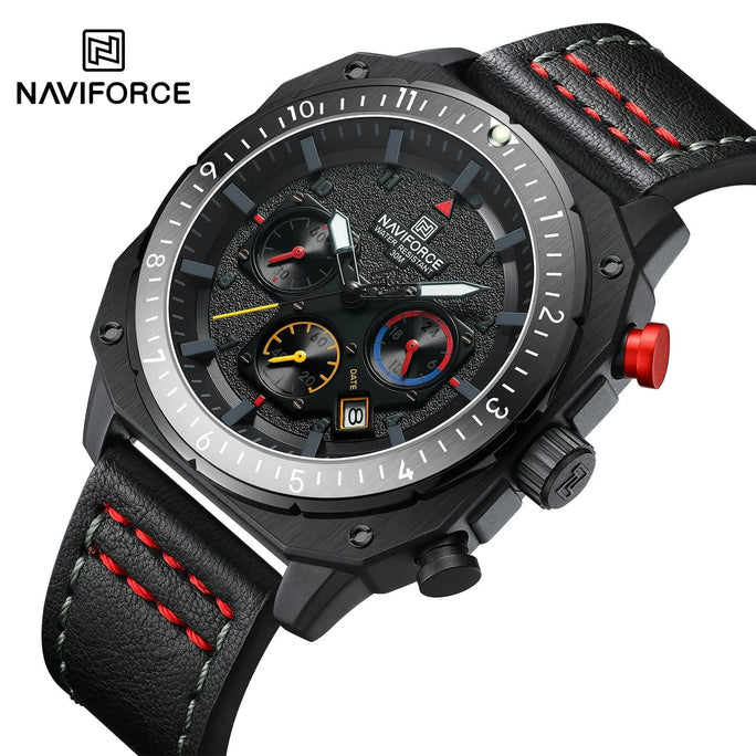Naviforce NF 8057 Striker Chrono Men Watch With Official Warranty