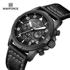 Naviforce NF8077 Expedition Leather Men's Watch with Official Warranty