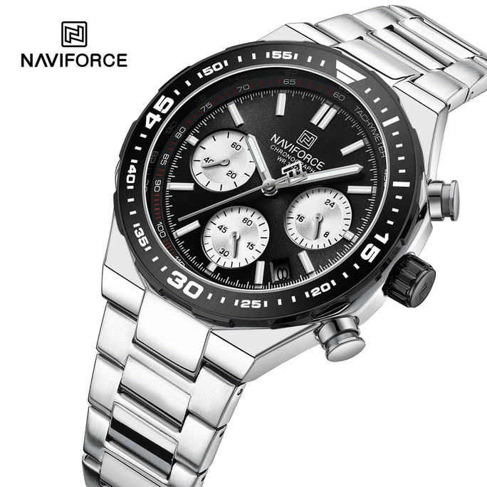 Naviforce NF 8049 Chrono Pioneer Men Watch With Official Warranty