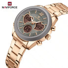 Naviforce NF5045 Elegant Heart Women's Stainless Steel Analog Watch With Official Warranty