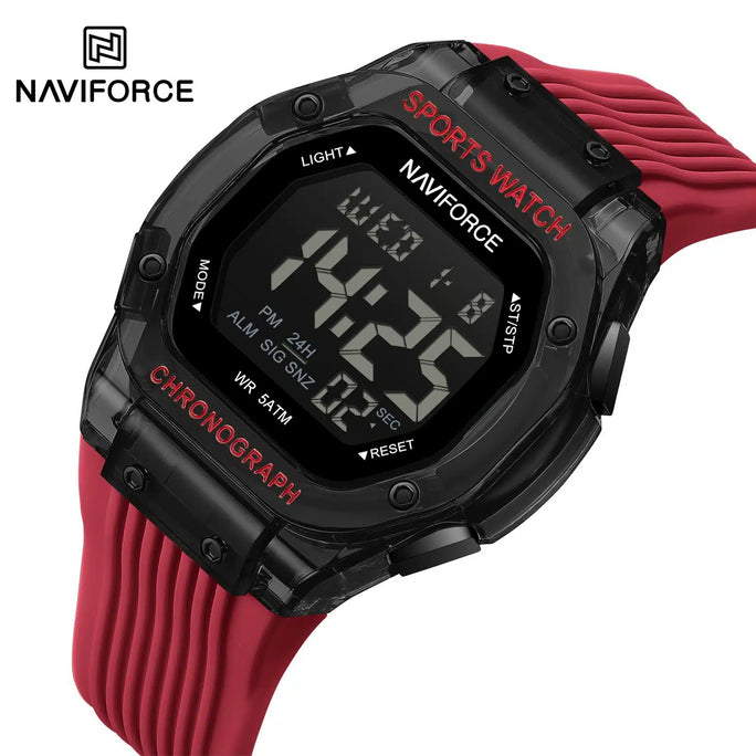Naviforce NF 7113 Digital Storm Men Watch With Official Warranty