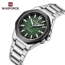 Naviforce NF 9258 Signature Textured Date Men Watch With Official Warranty