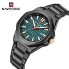 Naviforce NF 9258 Signature Textured Date Men Watch With Official Warranty