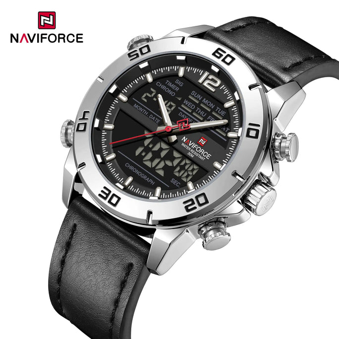 Naviforce NF 9253L DualTrack Edition Men Watch With Official Warranty