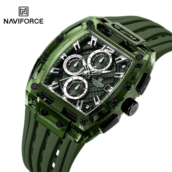 Naviforce NF 7105 ChronoTrek Men Watch With Official Warranty