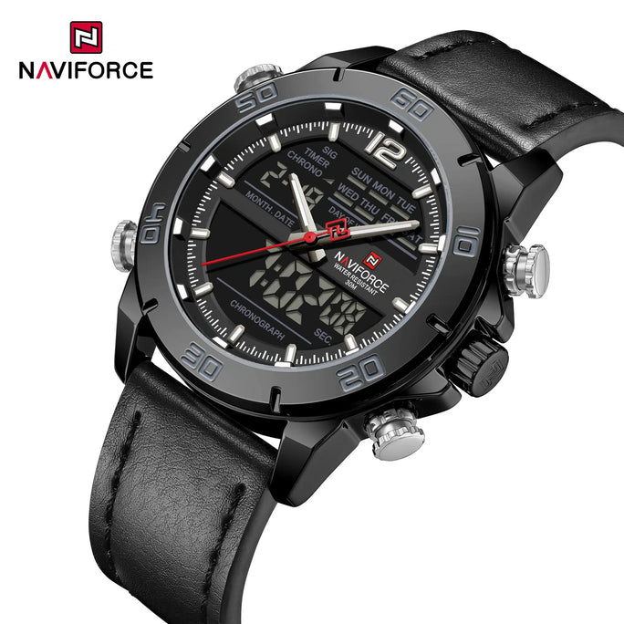 Naviforce NF 9253L DualTrack Edition Men Watch With Official Warranty