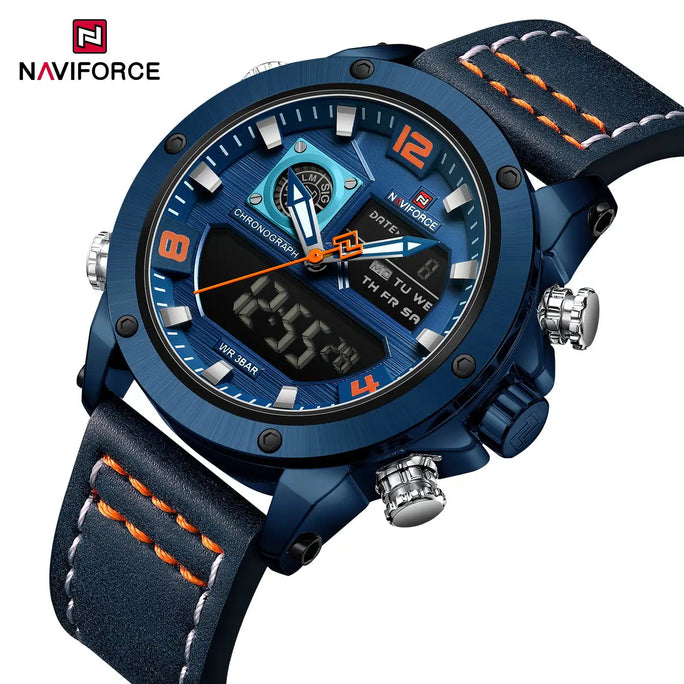 Naviforce NF 9236 DualMaster Men Watch With Official Warranty