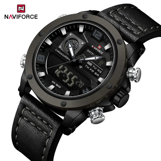Naviforce NF 9236 DualMaster Men Watch With Official Warranty