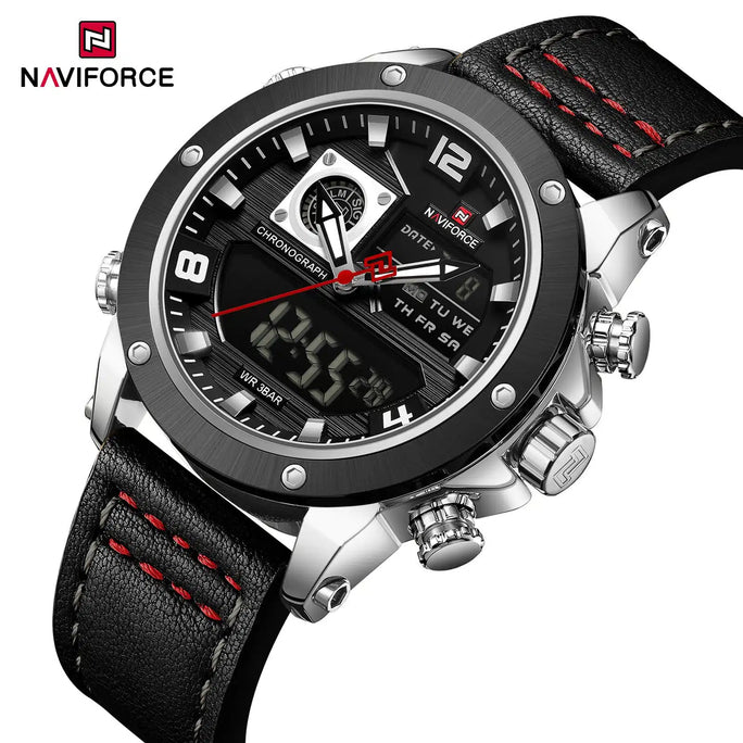 Naviforce NF 9236 DualMaster Men Watch With Official Warranty