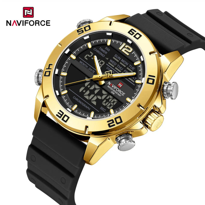 Naviforce NF 9253T DualTrack Edition Men Watch With Official Warranty