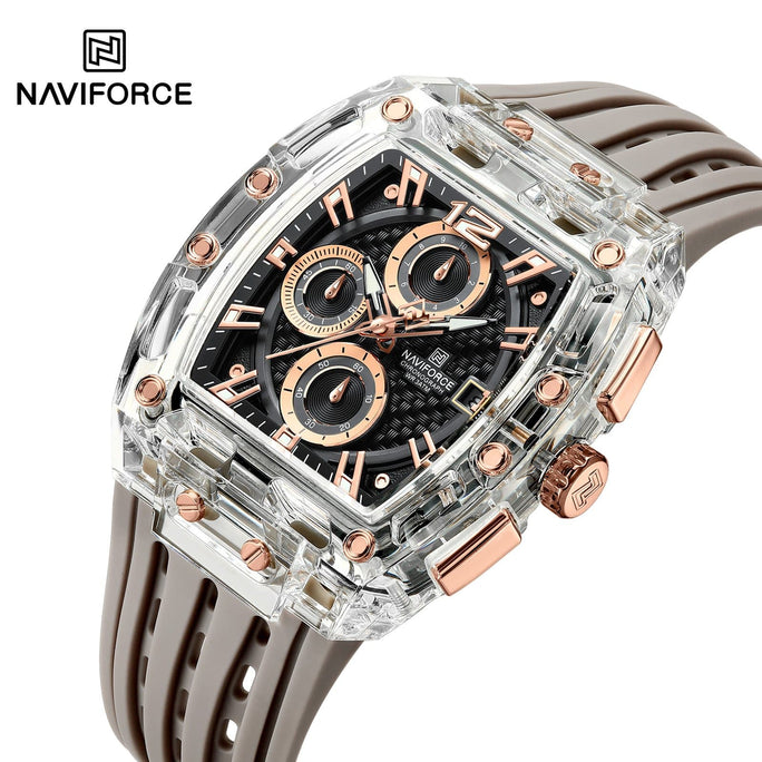Naviforce NF 7105 ChronoTrek Men Watch With Official Warranty