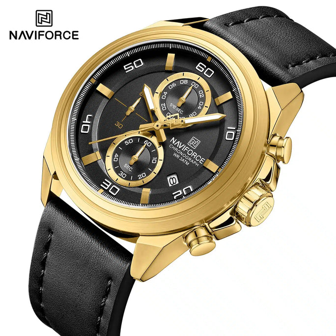 Naviforce Chronomark NF 8075 Men Watch With Official Warranty