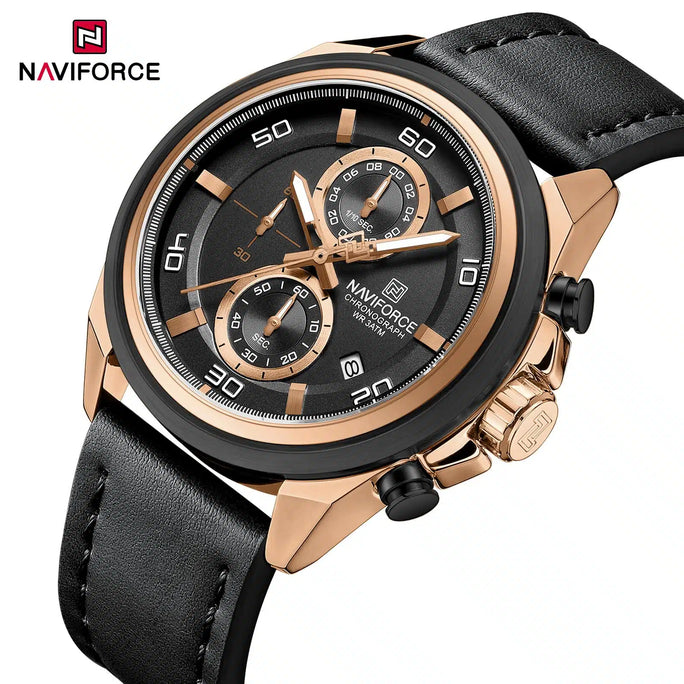 Naviforce Chronomark NF 8075 Men Watch With Official Warranty