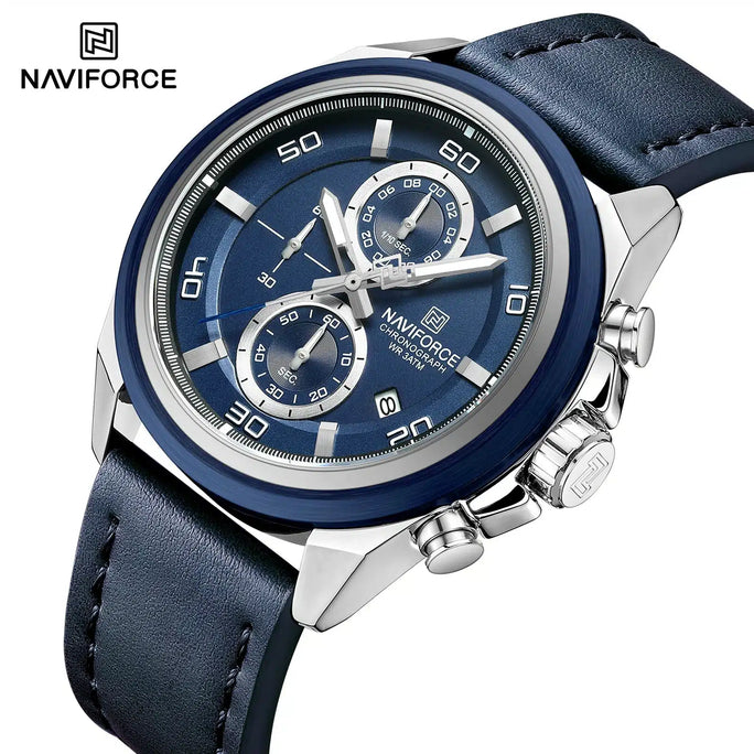 Naviforce Chronomark NF 8075 Men Watch With Official Warranty