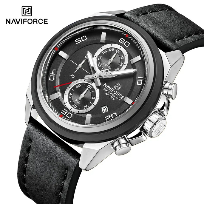 Naviforce Chronomark NF 8075 Men Watch With Official Warranty