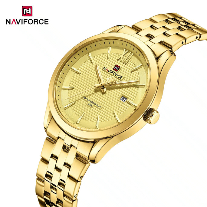 Naviforce NF 9255 Date Master Men Watch With Official Warranty