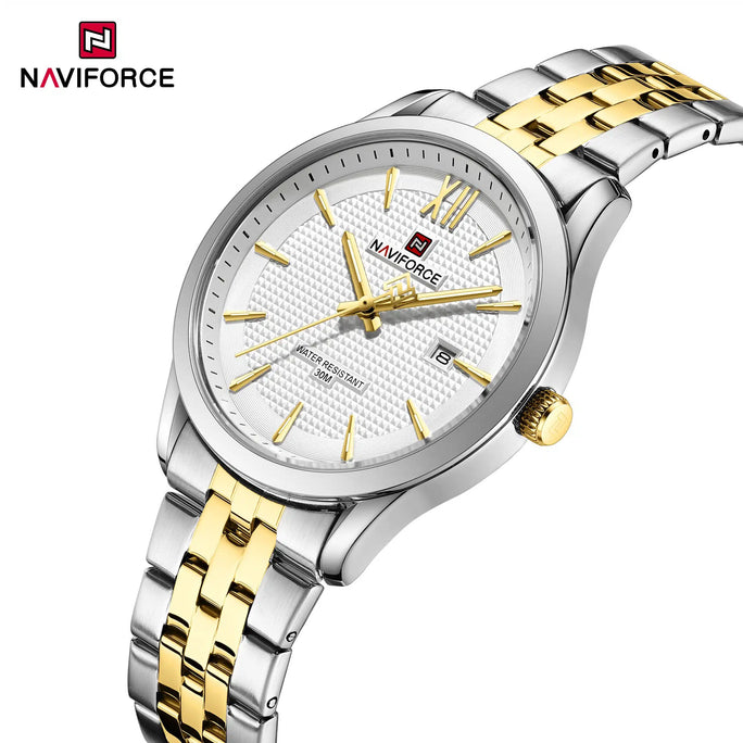 Naviforce NF 9255 Date Master Men Watch With Official Warranty