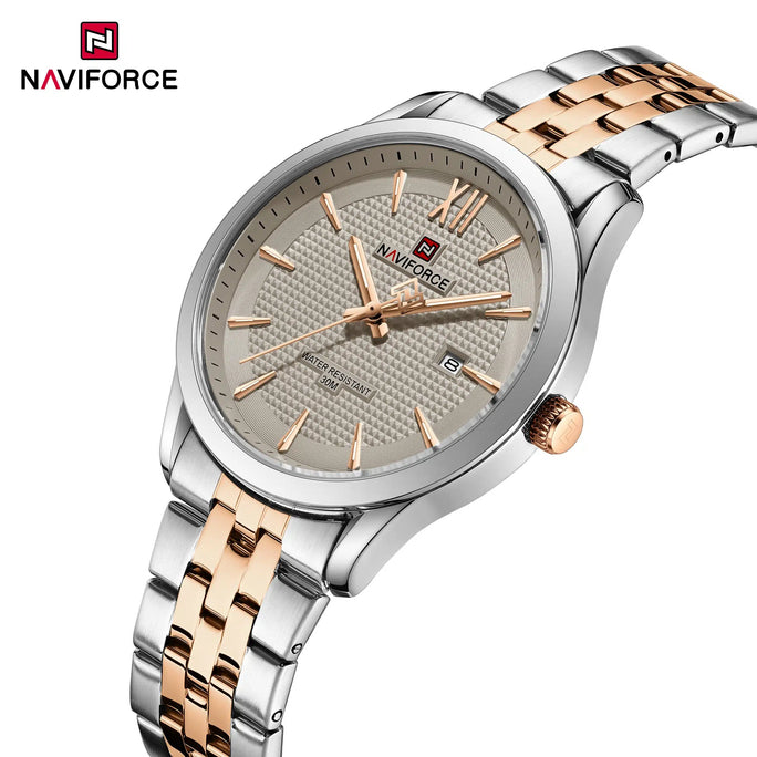 Naviforce NF 9255 Date Master Men Watch With Official Warranty