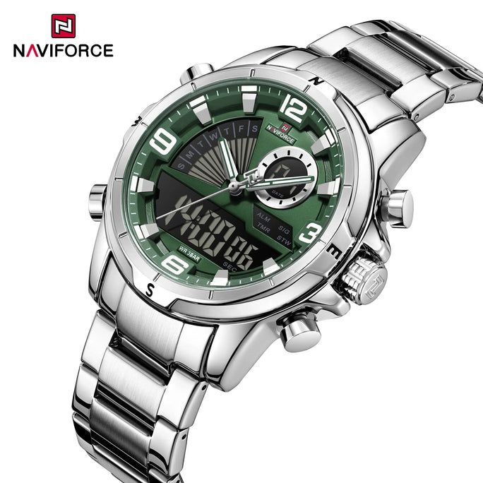 Naviforce NF 9257 MultiZone Men Watch With Official Warranty