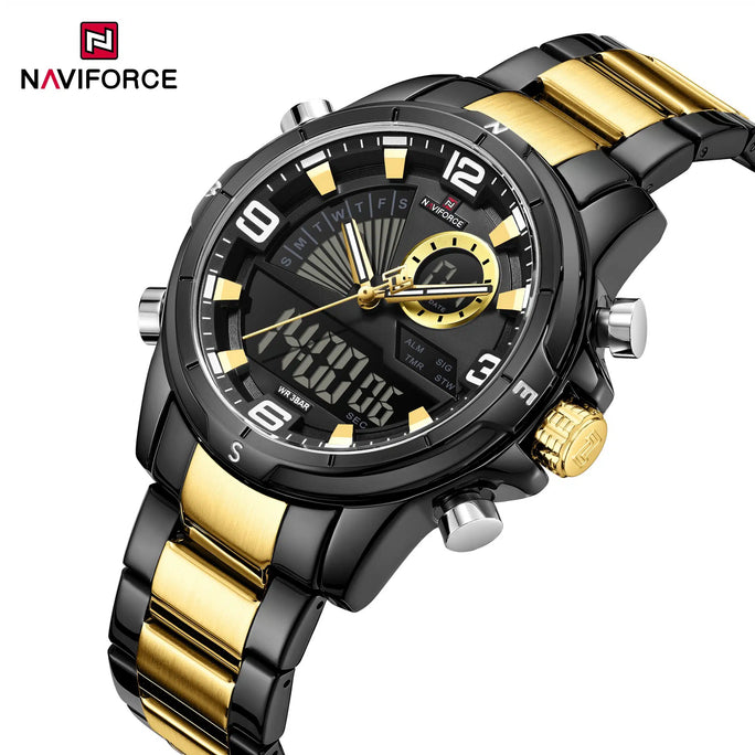 Naviforce NF 9257 MultiZone Men Watch With Official Warranty