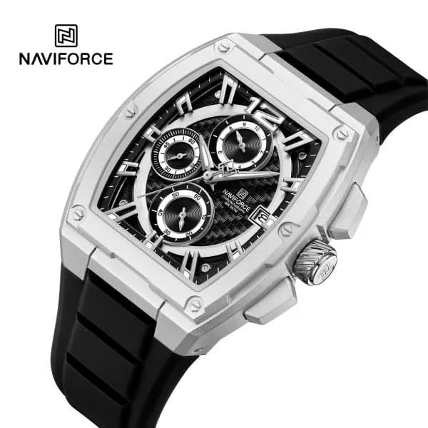 Naviforce NF 8050 Square Force Men Watch With Official Warranty