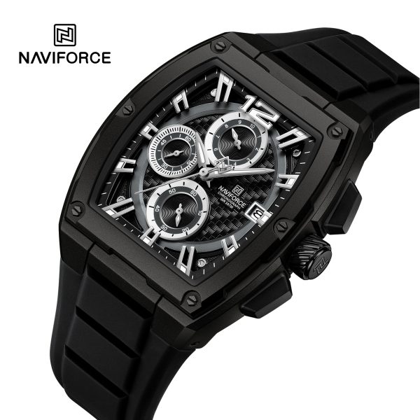 Naviforce NF 8050 Square Force Men Watch With Official Warranty