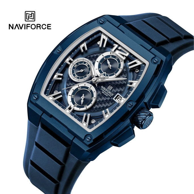 Naviforce NF 8050 Square Force Men Watch With Official Warranty