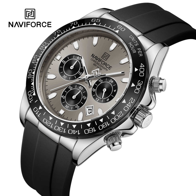 Naviforce NF 8054 Flex Chrono Men Watch With Official Warranty