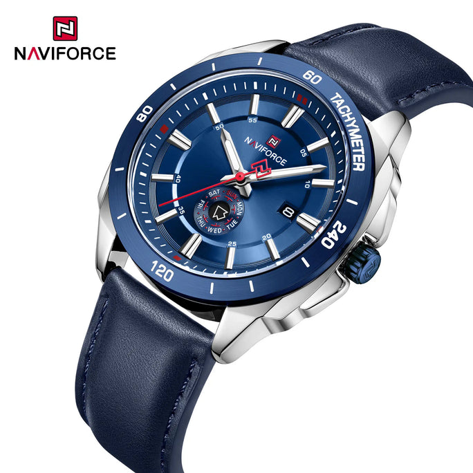 Naviforce NF 9269 Signature Day-Date Men's Watch with Official Warranty