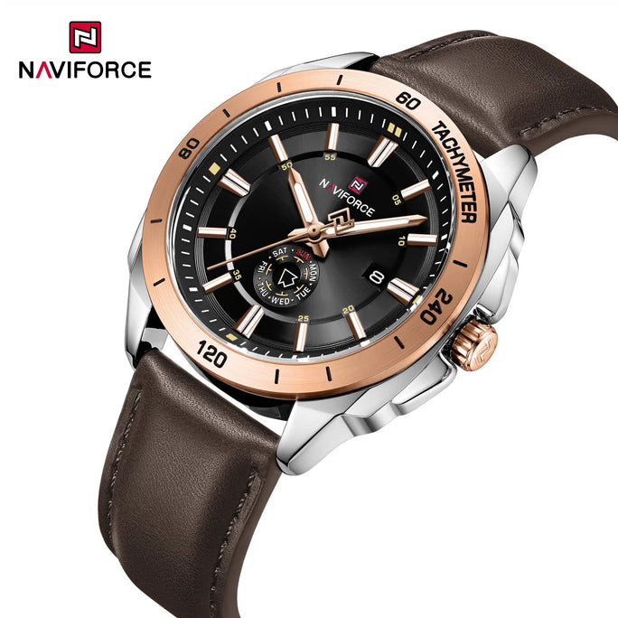 Naviforce NF 9269 Signature Day-Date Men's Watch with Official Warranty