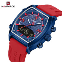 Naviforce NF 9242 Dual Master Men Watch With Official Warranty
