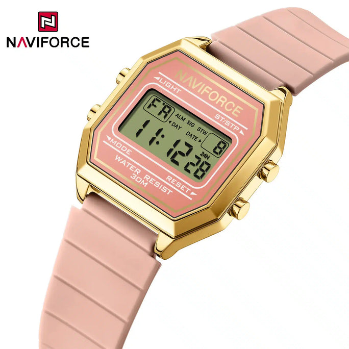 Naviforce NF5063T TrendLuxe Edition Digital Women's Watch With Official Warranty