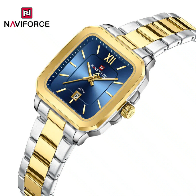 Naviforce NF9239 Sleek Square Women's Analog Watch With Official Warranty