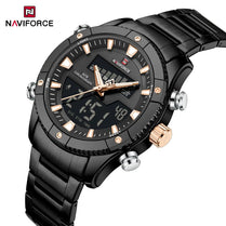 Naviforce NF 9259 DualX Edition Men Watch With Official Warranty