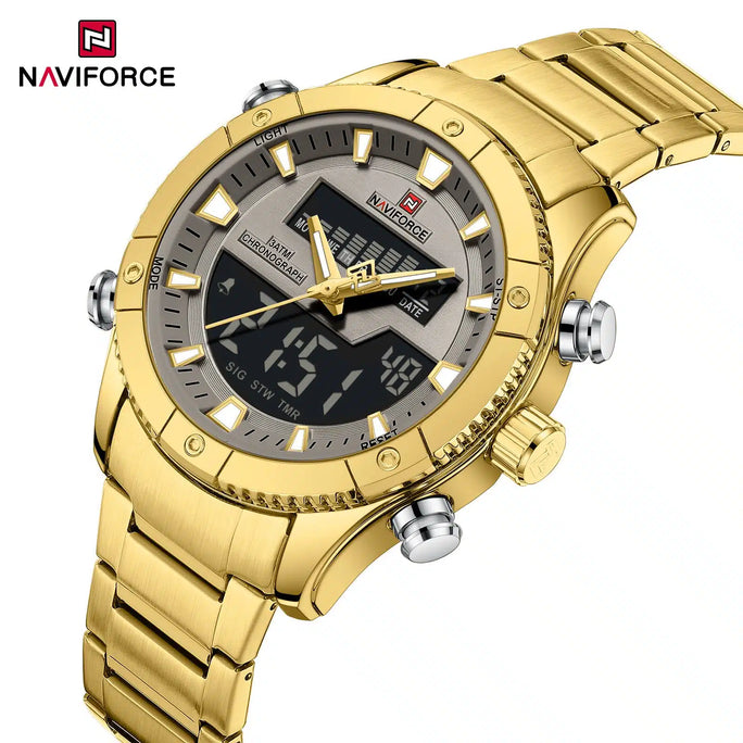 Naviforce NF 9259 DualX Edition Men Watch With Official Warranty