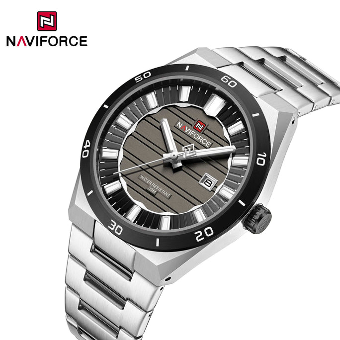 Naviforce NF 9268 Royal Date Men Watch With Official Warranty